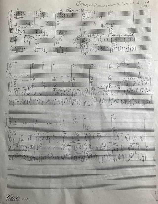 Image of a score