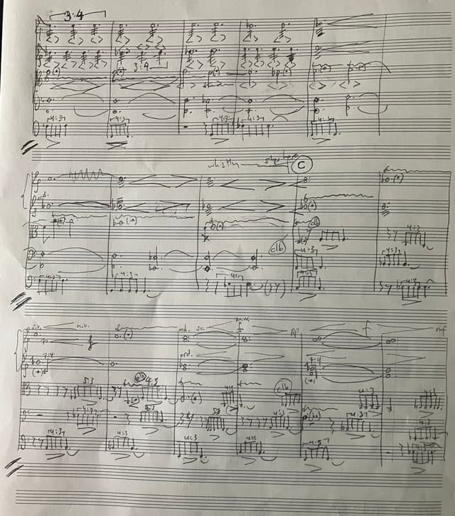 Image of a score